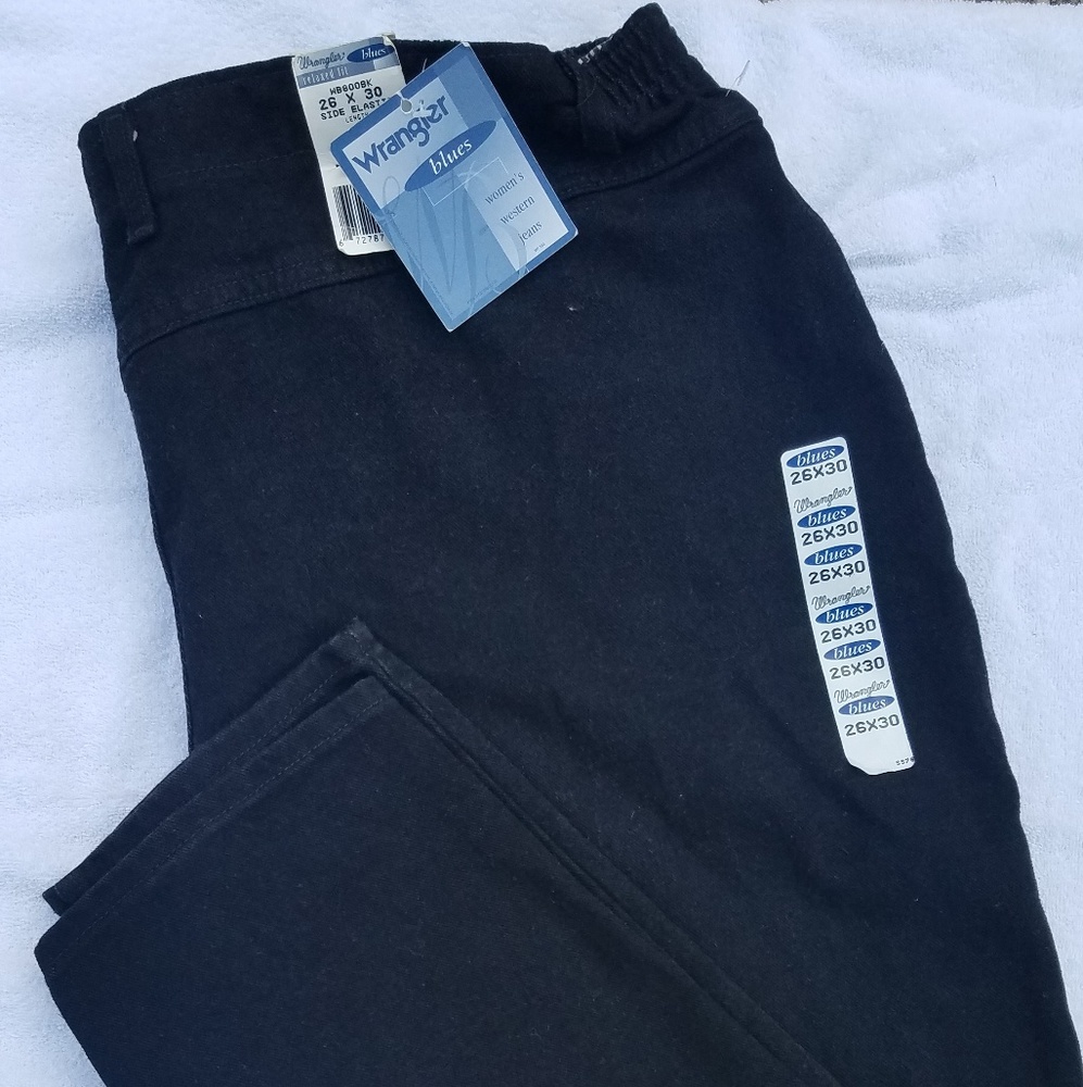 Sold!  Wrangler Jeans Black Vintage 26 x 30